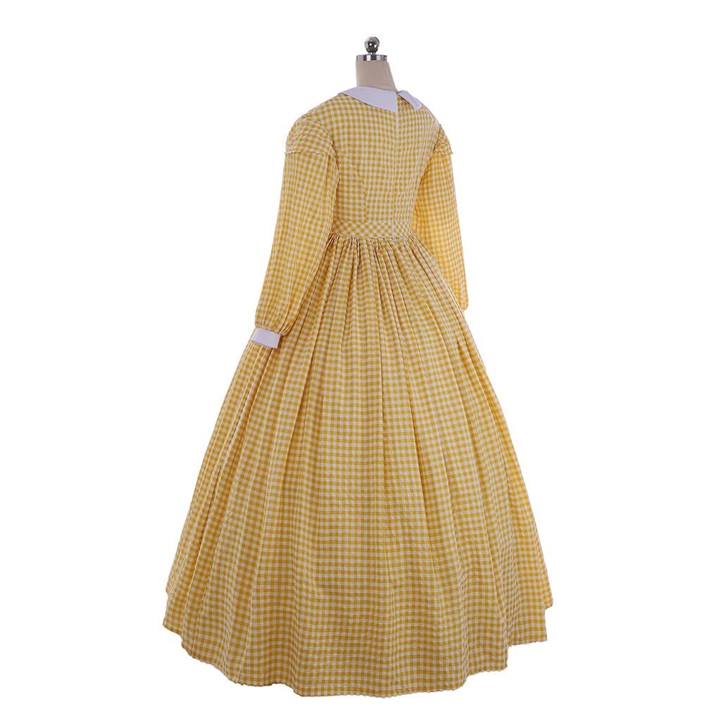 Victorian 1860s Southern Belle Ball Gown - Colonial Village Woman Costume | Civil War Dickens Dress-Astricos