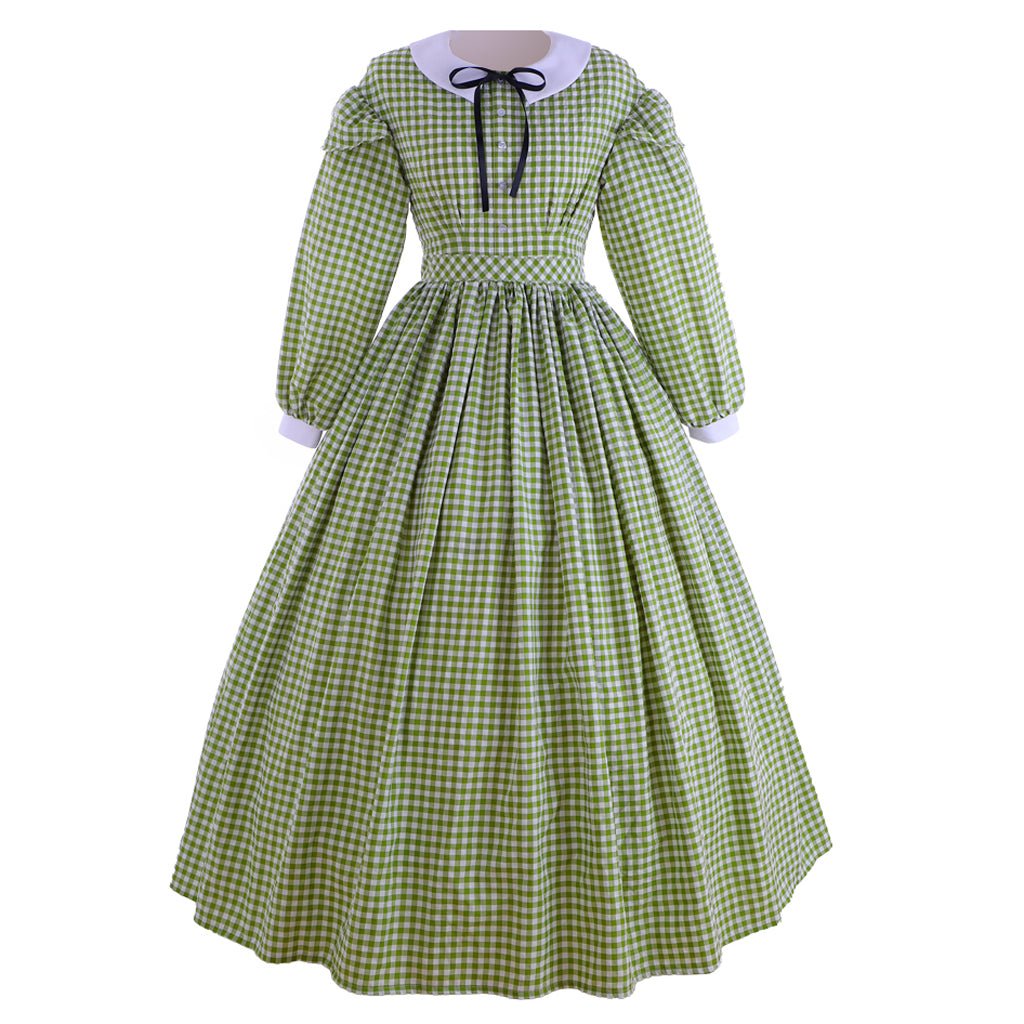 Victorian 1860s Southern Belle Ball Gown - Colonial Village Woman Costume | Civil War Dickens Dress-Astricos