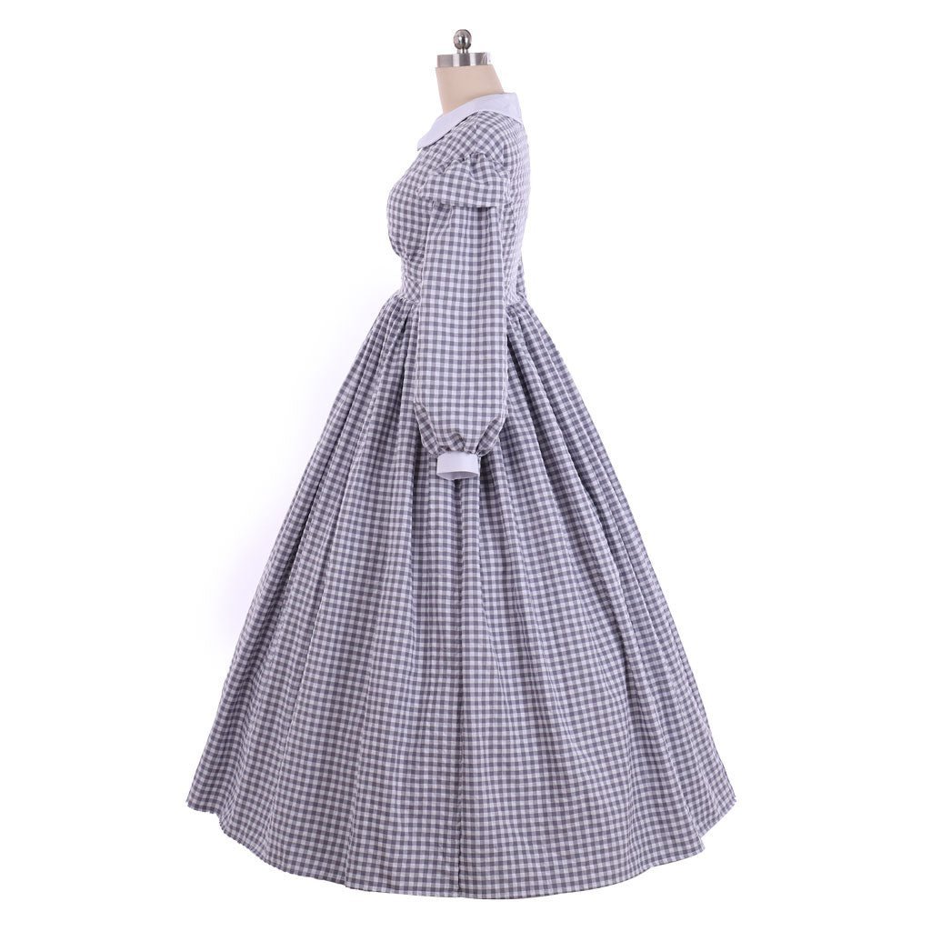 Victorian 1860s Southern Belle Ball Gown - Colonial Village Woman Costume | Civil War Dickens Dress-Astricos