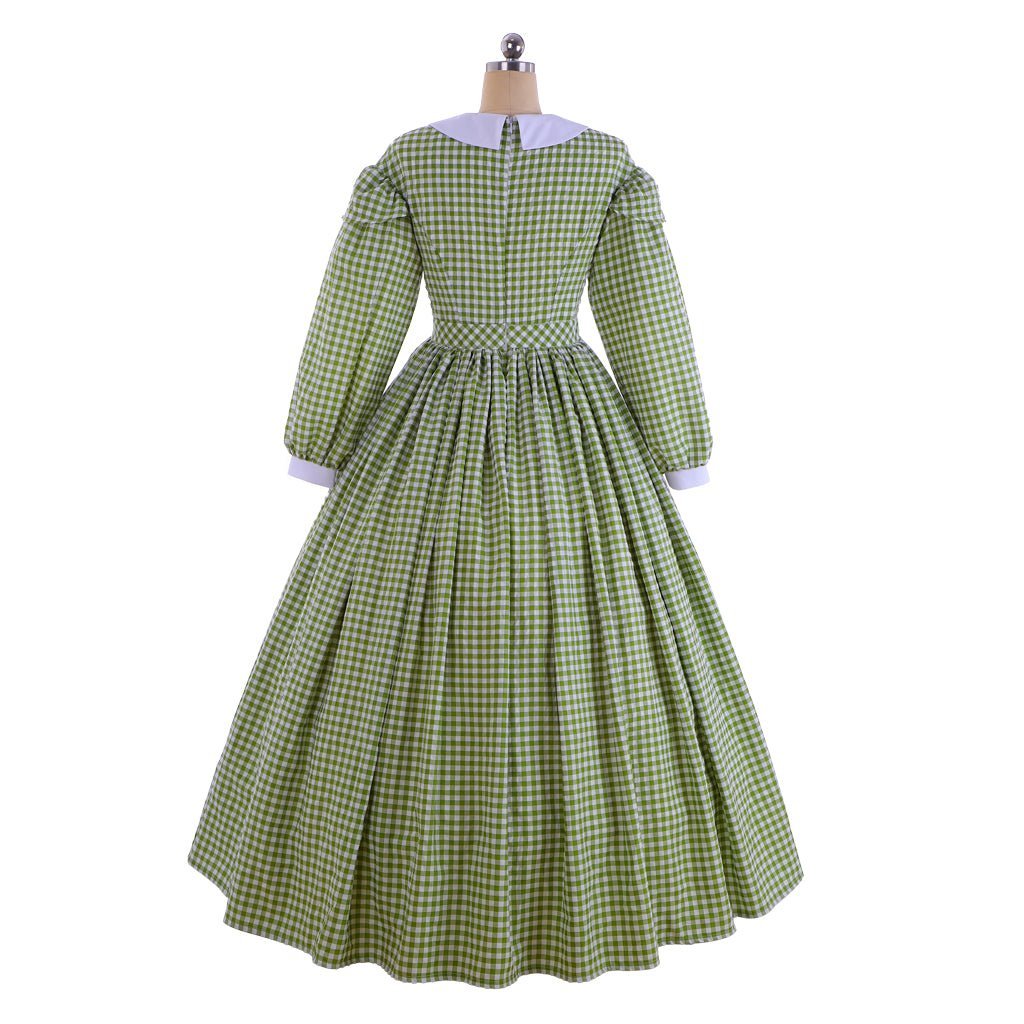 Victorian 1860s Southern Belle Ball Gown - Colonial Village Woman Costume | Civil War Dickens Dress-Astricos