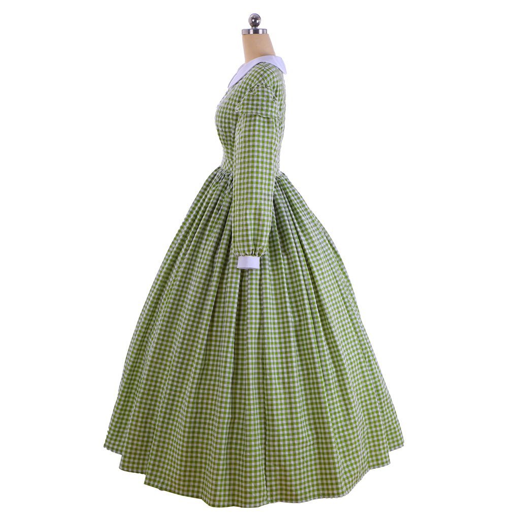 Victorian 1860s Southern Belle Ball Gown - Colonial Village Woman Costume | Civil War Dickens Dress-Astricos