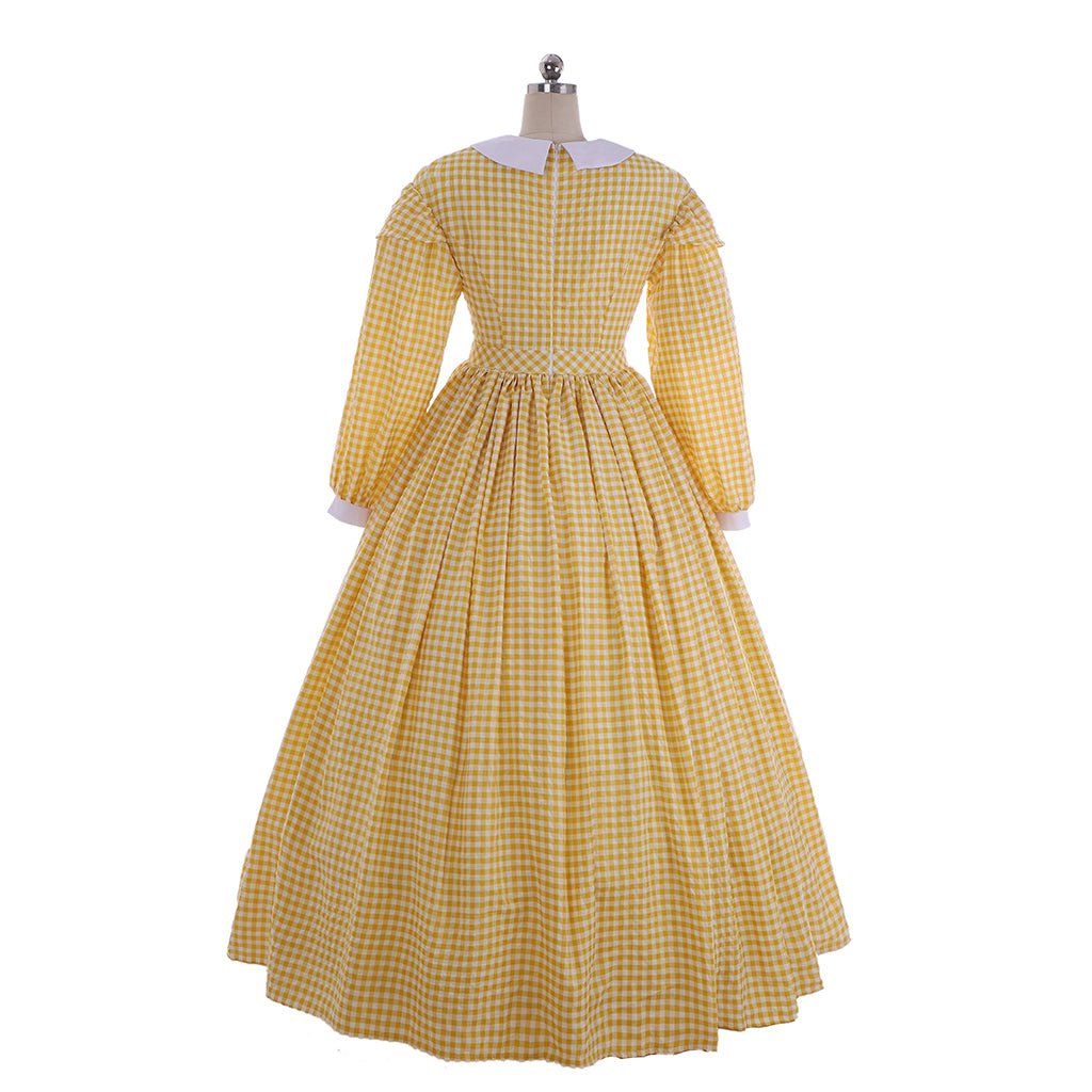 Victorian 1860s Southern Belle Ball Gown - Colonial Village Woman Costume | Civil War Dickens Dress-Astricos