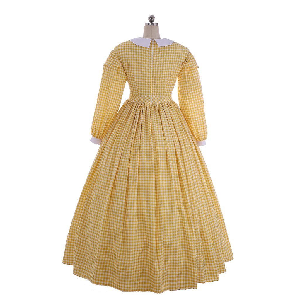 Victorian 1860s Southern Belle Ball Gown - Colonial Village Woman Costume | Civil War Dickens Dress-Astricos