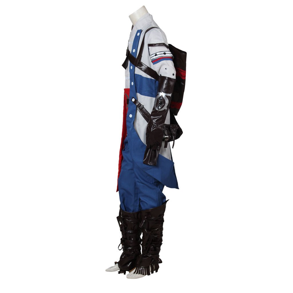 Connor Render Uniform Cosplay Costume | High-Quality Game Roleplay Outfit | Astricos-Astricos
