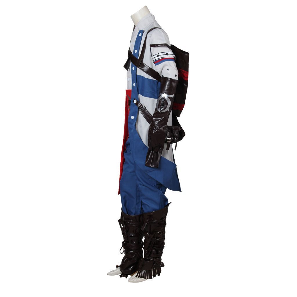Connor Render Uniform Cosplay Costume | High-Quality Game Roleplay Outfit | Astricos-Astricos