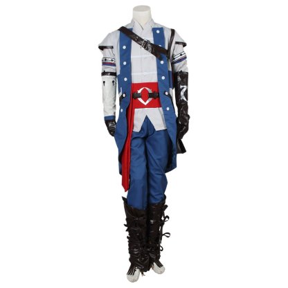 Connor Render Uniform Cosplay Costume | High-Quality Game Roleplay Outfit | Astricos-Astricos