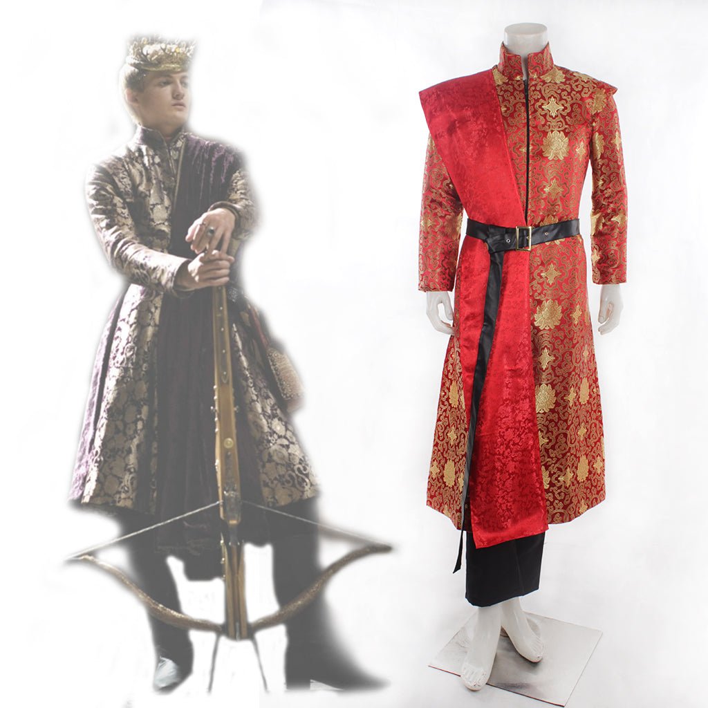 King Joffrey Baratheon Cosplay Costume - Royal Medieval Court Attire | Astricos-Astricos