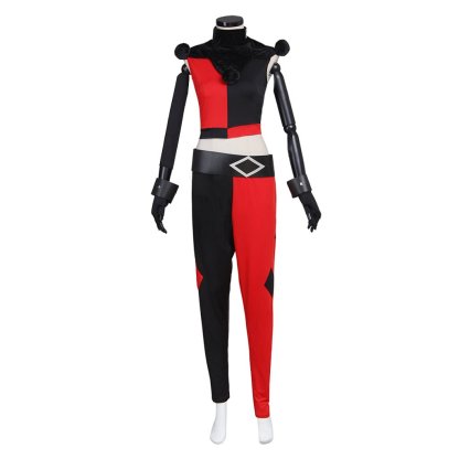 Quinzel Girl's Clown Cosplay Costume – Premium Halloween & Carnival Outfit-Astricos