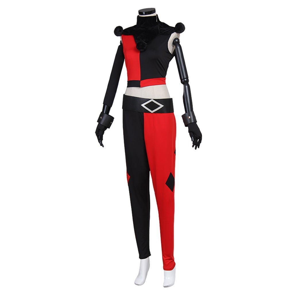 Quinzel Girl's Clown Cosplay Costume – Premium Halloween & Carnival Outfit-Astricos
