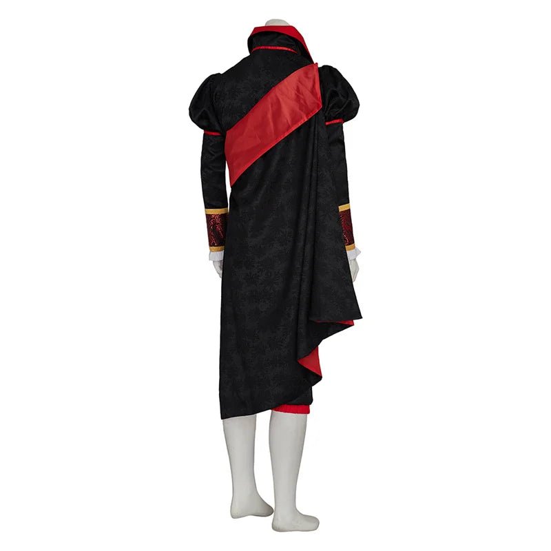 Count Dracula Vampire Cosplay Costume - Gothic Tudor Suit with Cape | Astricos-Astricos