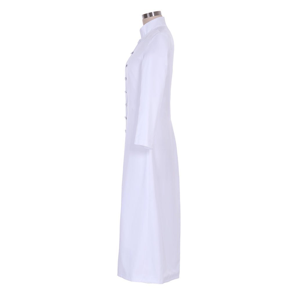 Custom Made Women's Roman Pastor Robe Cassock - Medieval Clergy Vestment Costume | Astricos-Astricos