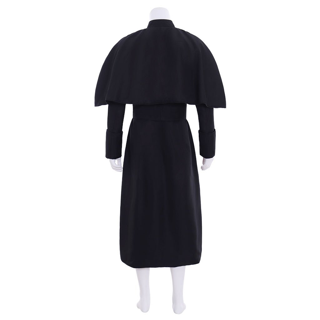 Custom Roman Clergyman Soutane Cassock - Medieval Clergy Robe Cosplay Costume | Astricos-Astricos