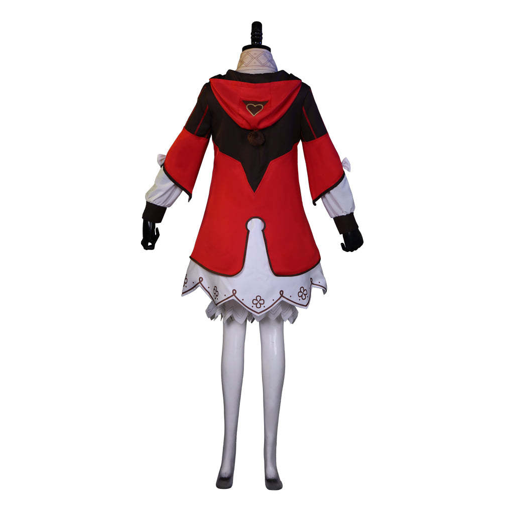 Genshin Impact Klee Cosplay Costume - Full Set with Hat & Accessories | Astricos-Astricos