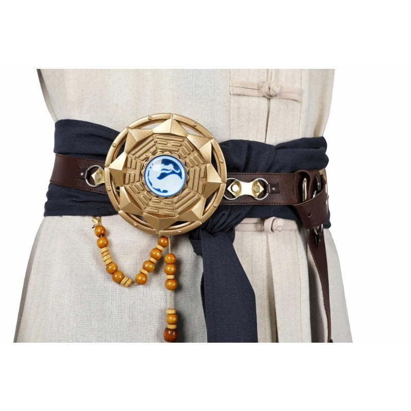 Mortal Kombat 1 Raiden Cosplay Costume Full Set - Thunder God Battle Uniform for Halloween & Cosplay Events-Astricos