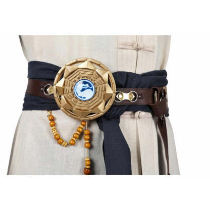 Mortal Kombat 1 Raiden Cosplay Costume Full Set - Thunder God Battle Uniform for Halloween & Cosplay Events-Astricos