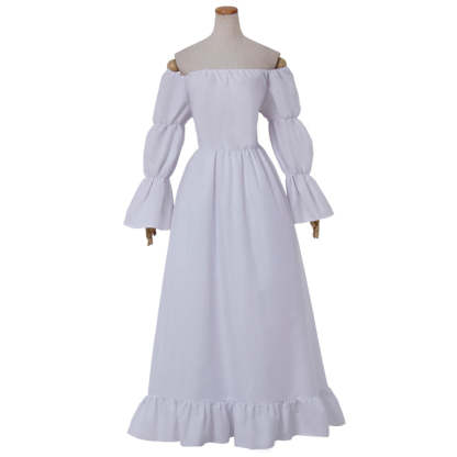 Vintage Medieval Halloween Cosplay Costume - Gothic Marie Antoinette Dress for Witch & Vampire Themes-Astricos