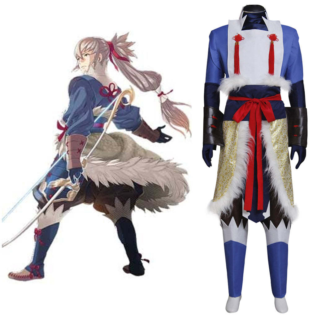 Takumi Fire Emblem Fates Cosplay Costume - Full Battle Suit Set | Astricos-Astricos