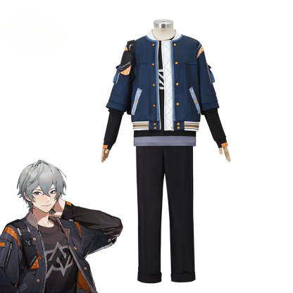 Zenless Zone Zero Wise Phaethon Agents School Uniform Cosplay Costume for Men-Astricos