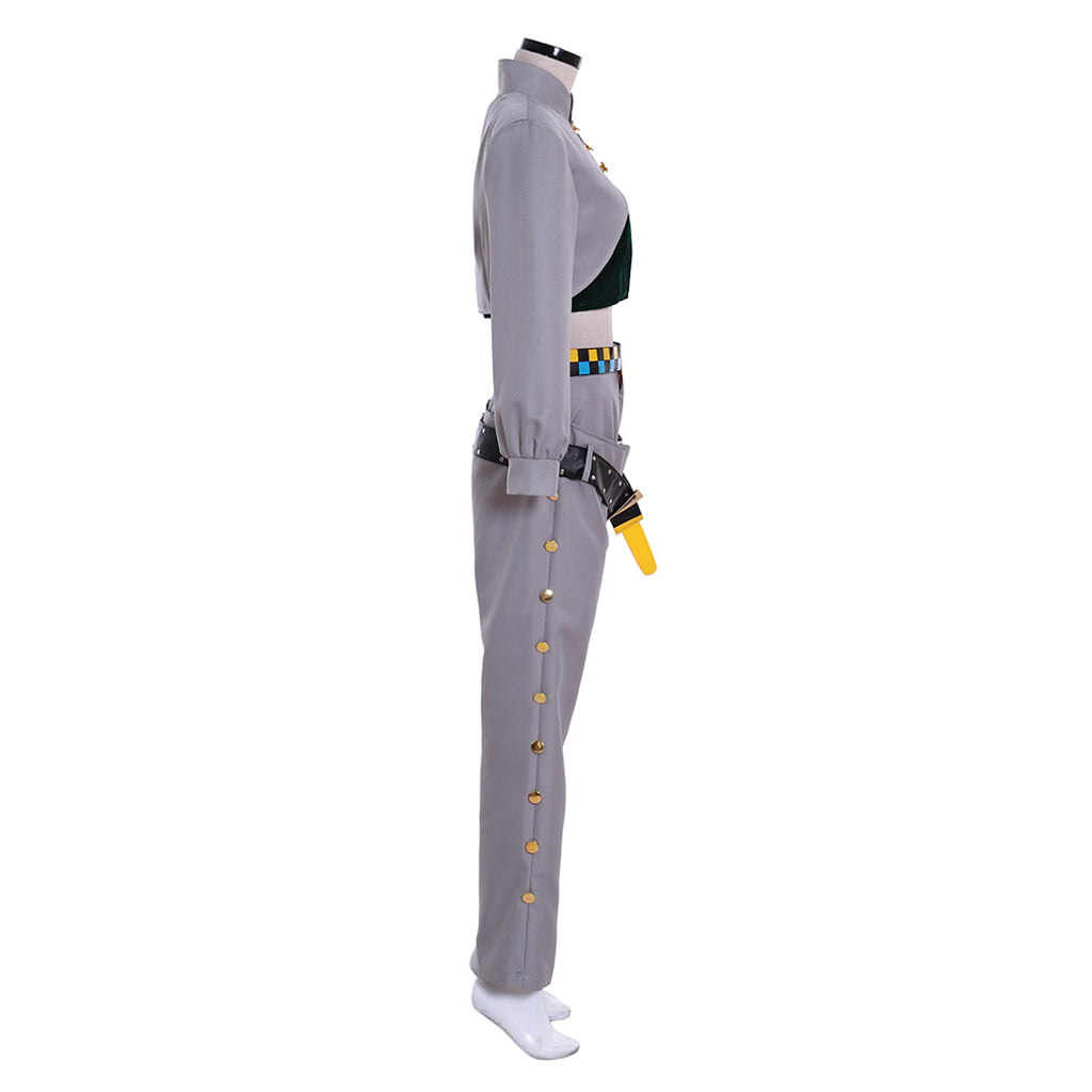 Jojo’s Bizarre Adventure Rohan Kishibe Premium Cosplay Costume | Astricos-Astricos