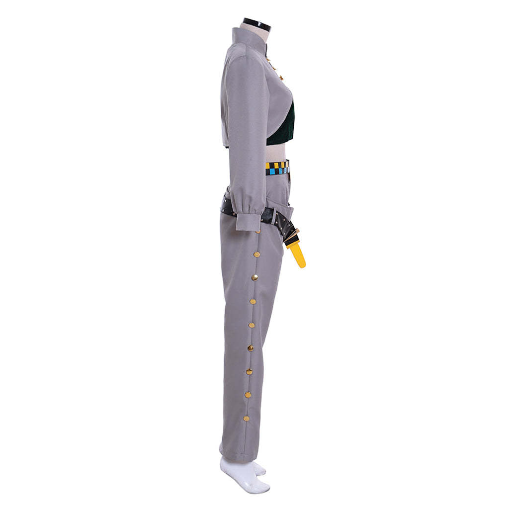 Jojo’s Bizarre Adventure Rohan Kishibe Premium Cosplay Costume | Astricos-Astricos
