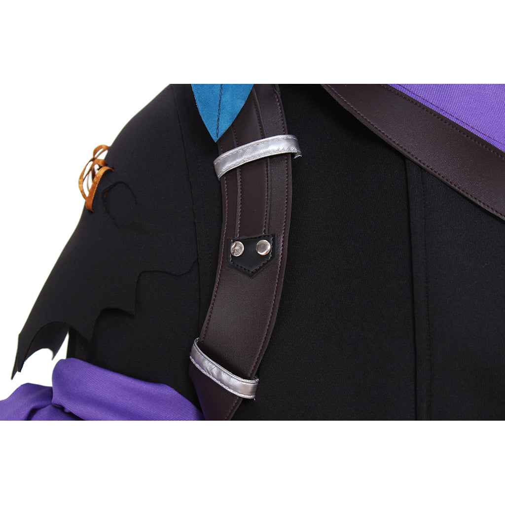 Raven Demon Cosplay Costume for Men - Full Set Hoodie Uniform | Game Series-Astricos