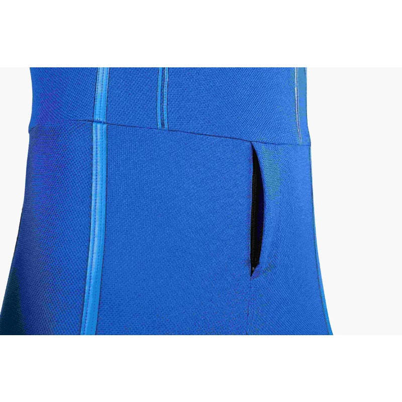 Superhero Legacy Clark Kent Cosplay Costume - Blue Zentai Bodysuit with Red Cape | Astricos-Astricos