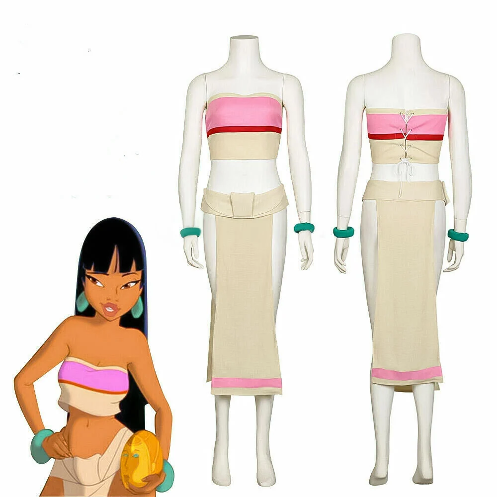 The Road to El Dorado Chel Cosplay Costume Custom For Halloween Comic Con