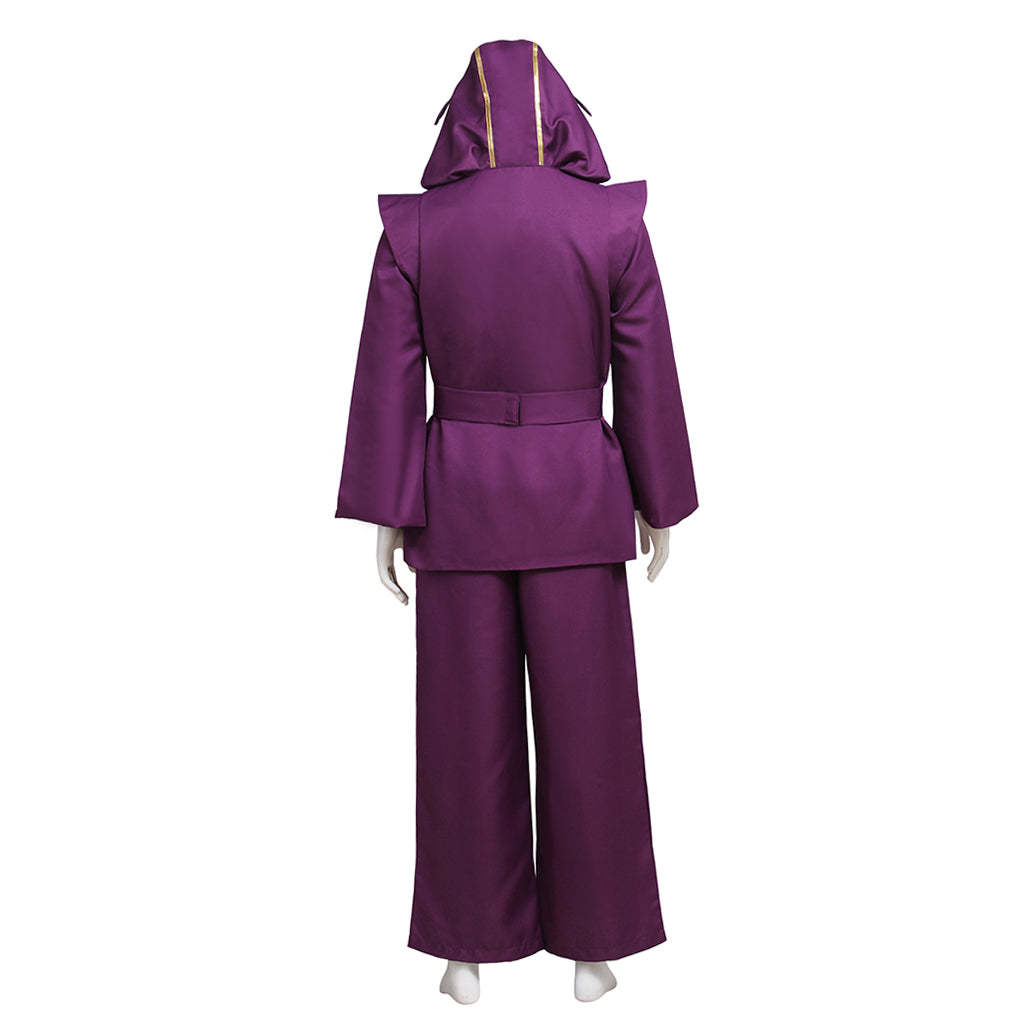 LOL Kennen Cosplay Costume - Purple Battle Uniform with Hat | Astricos-Astricos