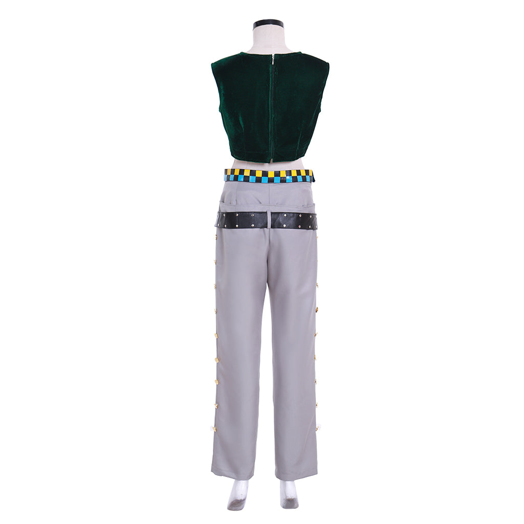 Jojo’s Bizarre Adventure Rohan Kishibe Premium Cosplay Costume | Astricos-Astricos