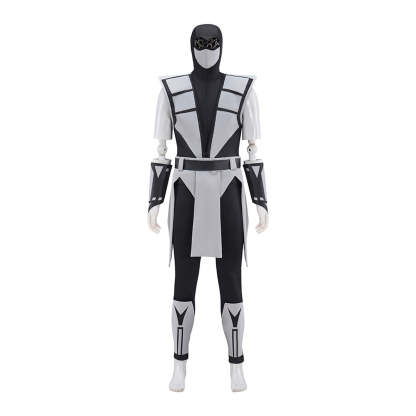 Premium Mortal Kombat Smoke Grey Cosplay Costume - Authentic Outfit-Astricos