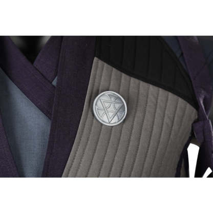 Mortal Kombat 1 Smoke Cosplay Costume Full Set with Mask for Halloween & Parties-Astricos