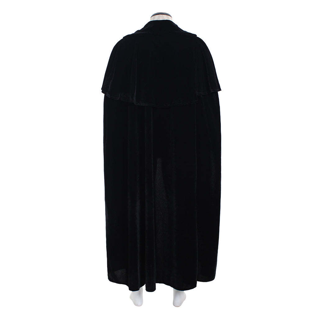 Unisex Black Canary Vampire Demon Cape - Halloween & Cosplay Costume for Witches, Wizards, and More-Astricos