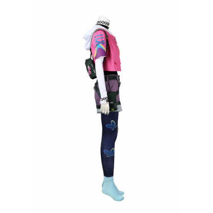 Valorant Clove Cosplay Costume - Pink Coat, Shirt, Pants for Women | Astricos-Astricos
