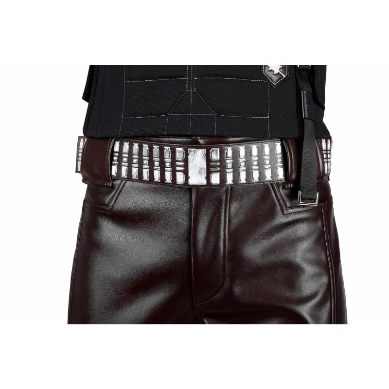 Johnny Silverhand Cyberpunk 2077 Cosplay Costume - Sleeveless Vest Halloween Party Outfit-Astricos