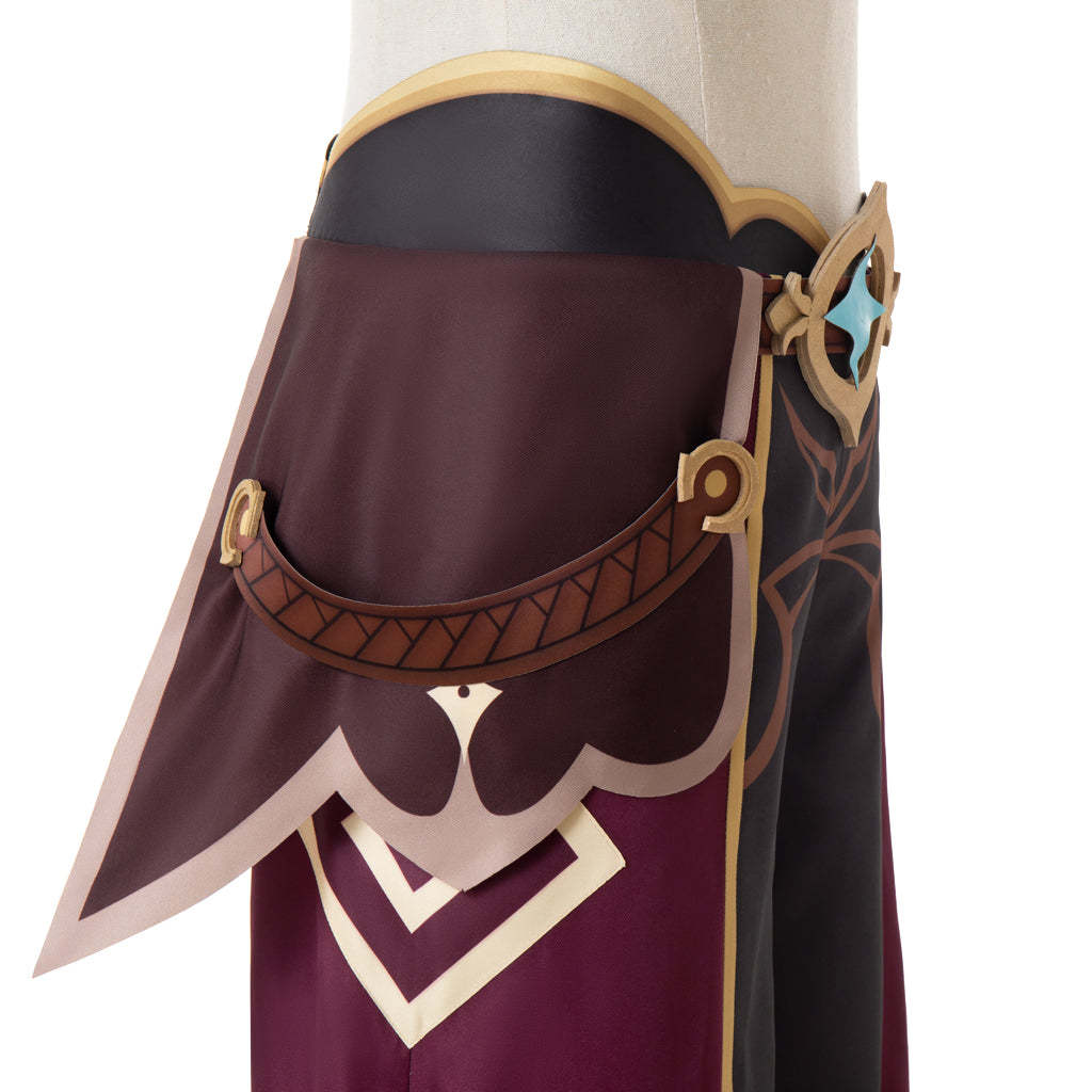 Genshin Impact Traveler (Aether) Cosplay Costume - High-Quality Anime Costume-Astricos