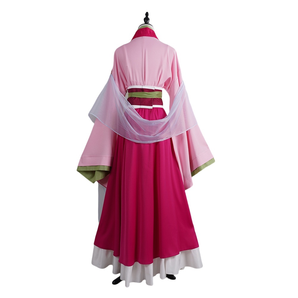 Cat Girl Red Dress Garden Party Cosplay Costume - Anime Character Outfit for Events-Astricos
