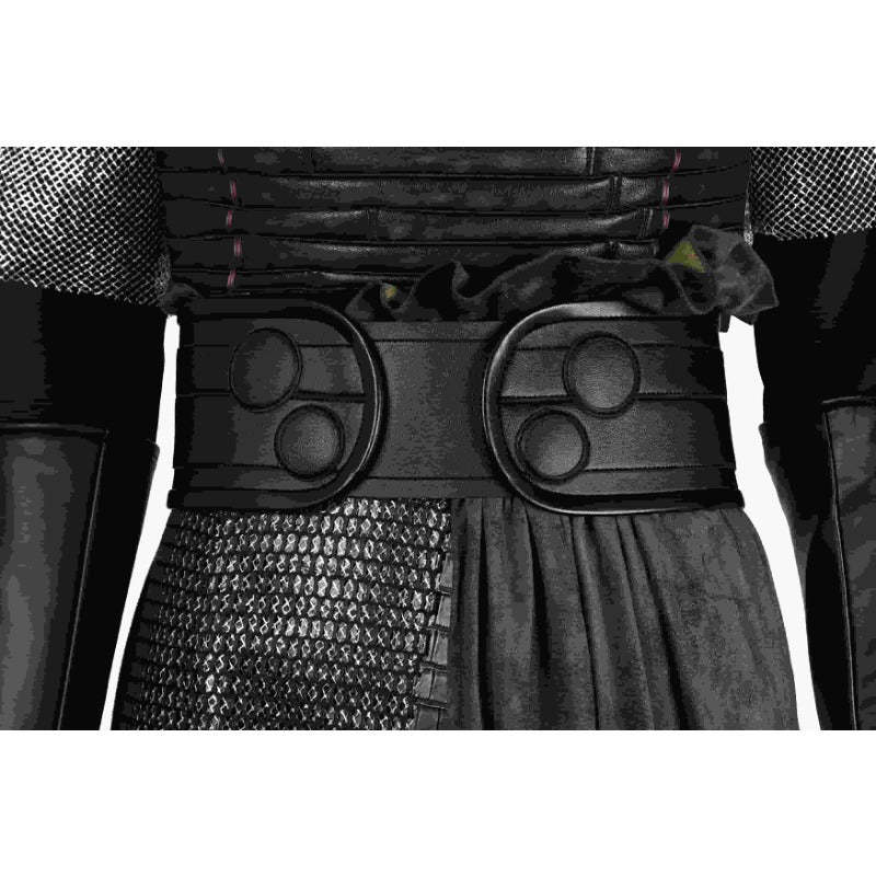 Mae Assassin Cosplay Costume Hooded Cloak Dress Full Set for Women - Halloween & Carnival Outfit-Astricos