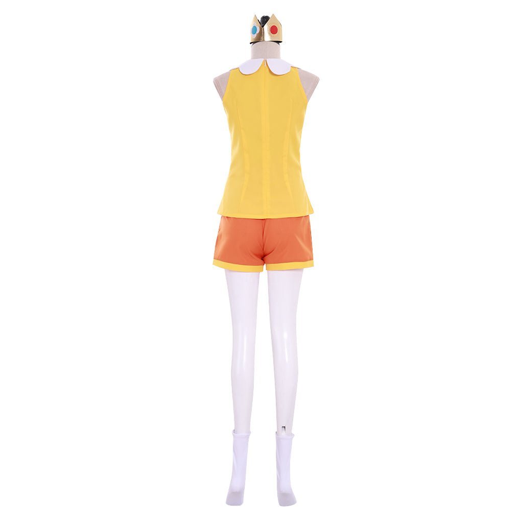 Princess Daisy Yellow Tennis Cosplay Costume | Astricos Official-Astricos