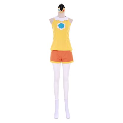 Princess Daisy Yellow Tennis Cosplay Costume | Astricos Official-Astricos