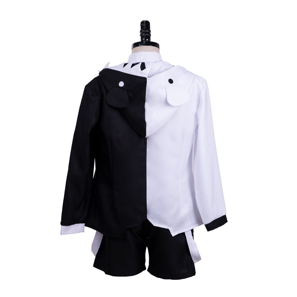 Danganronpa Monokuma Cosplay Costume Full Set - Premium Black & White Bear Outfit for Conventions-Astricos