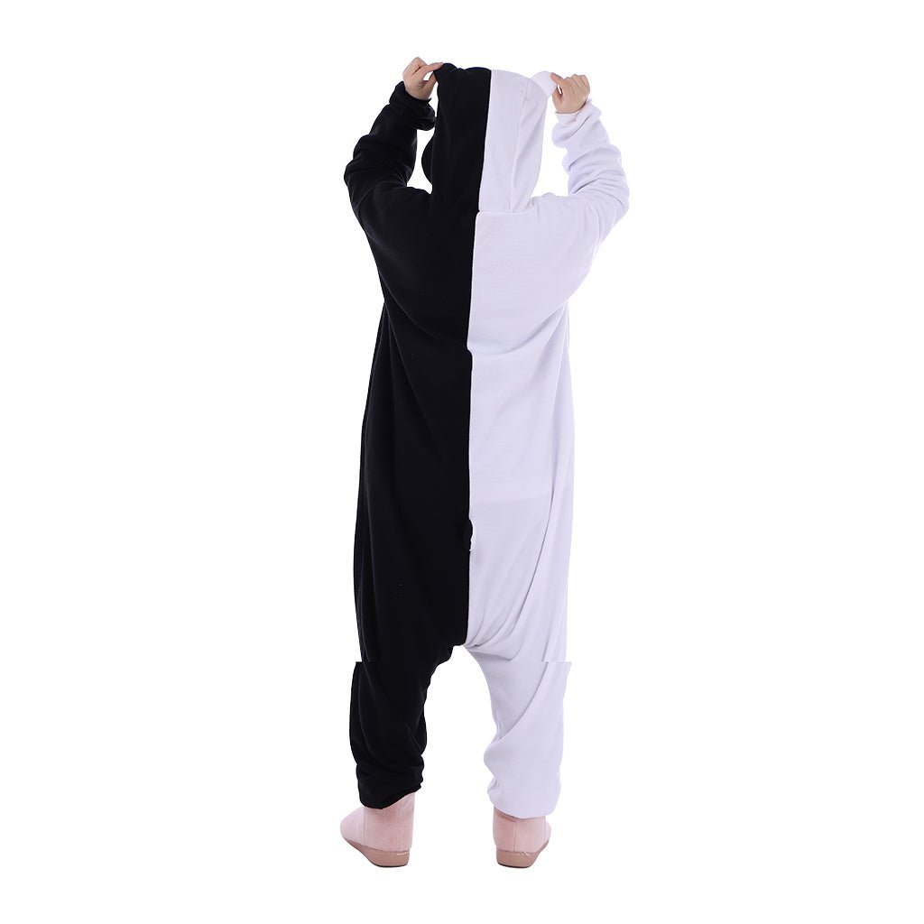 Danganronpa Monokuma Kigurumi Onesie – Ultimate Anime Cosplay Costume for Comfort-Astricos