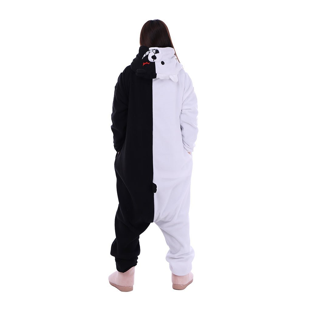 Danganronpa Monokuma Kigurumi Onesie – Ultimate Anime Cosplay Costume for Comfort-Astricos