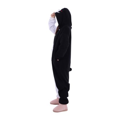 Danganronpa Monokuma Kigurumi Onesie – Ultimate Anime Cosplay Costume for Comfort-Astricos