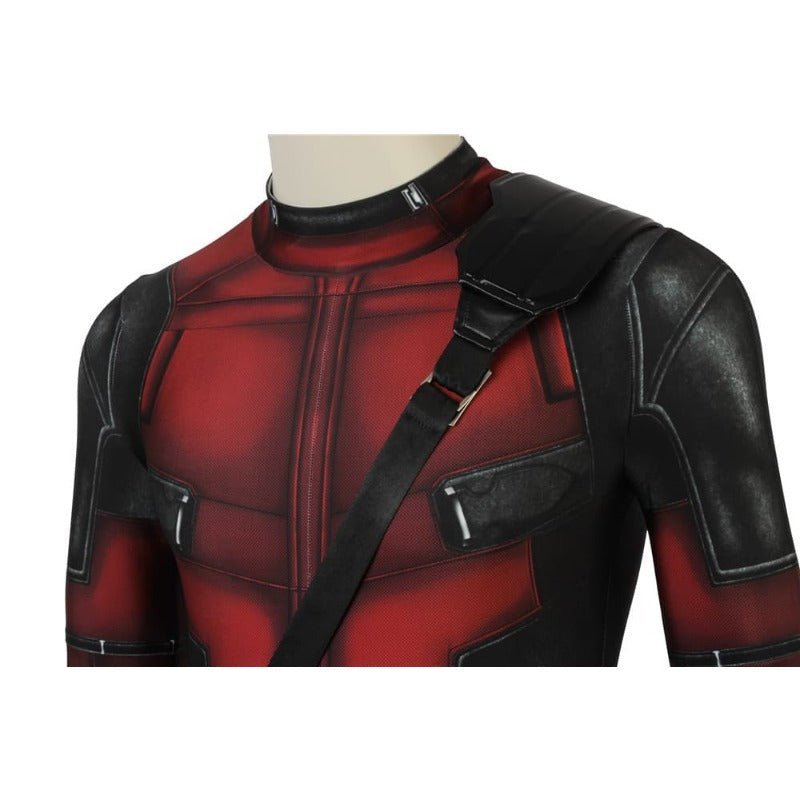 Daredevil Deadpool Cosplay Costume - Matt Murdock 3D Spandex Halloween Outfit | Astricos-Astricos