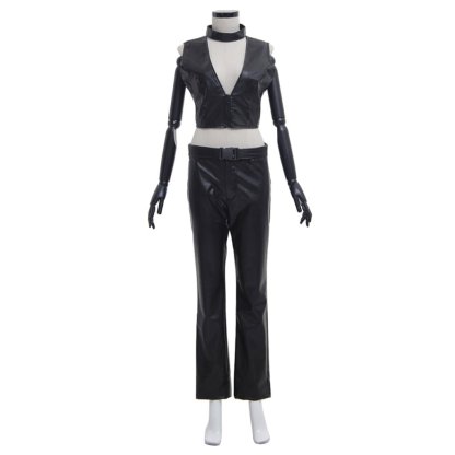Premium Elektra Black Combat Suit Cosplay Costume - Daredevil Inspired Outfit-Astricos