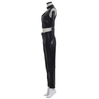 Premium Elektra Black Combat Suit Cosplay Costume - Daredevil Inspired Outfit-Astricos