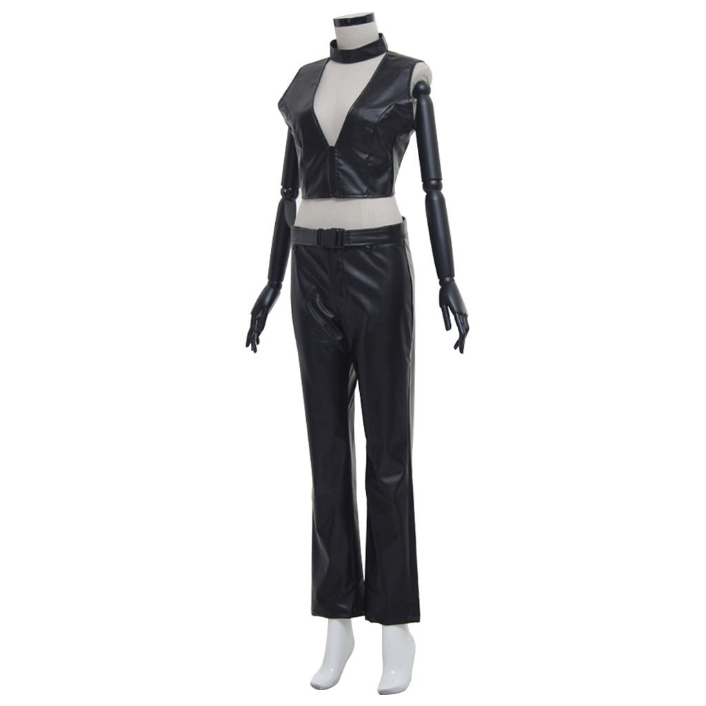Premium Elektra Black Combat Suit Cosplay Costume - Daredevil Inspired Outfit-Astricos