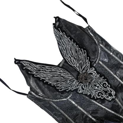 Dark Angel Halloween Costume | Gothic Cosplay for Ghost Festival & Stage Performance-Astricos