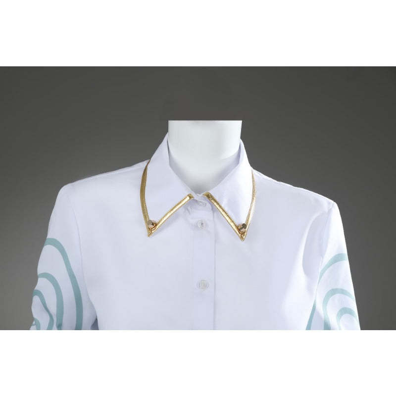 Valorant Women’s Cosplay Costume - Uniform Shirt, Vest & Skirt Set for Halloween & Parties-Astricos