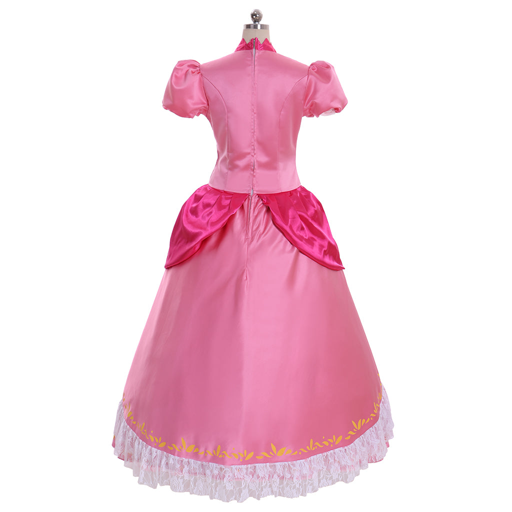Princess Daisy Cosplay Costume | Peach’s Sister Dress | Astricos-Astricos